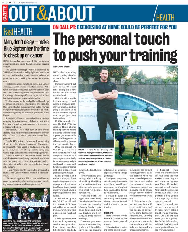 dublin personal trainer